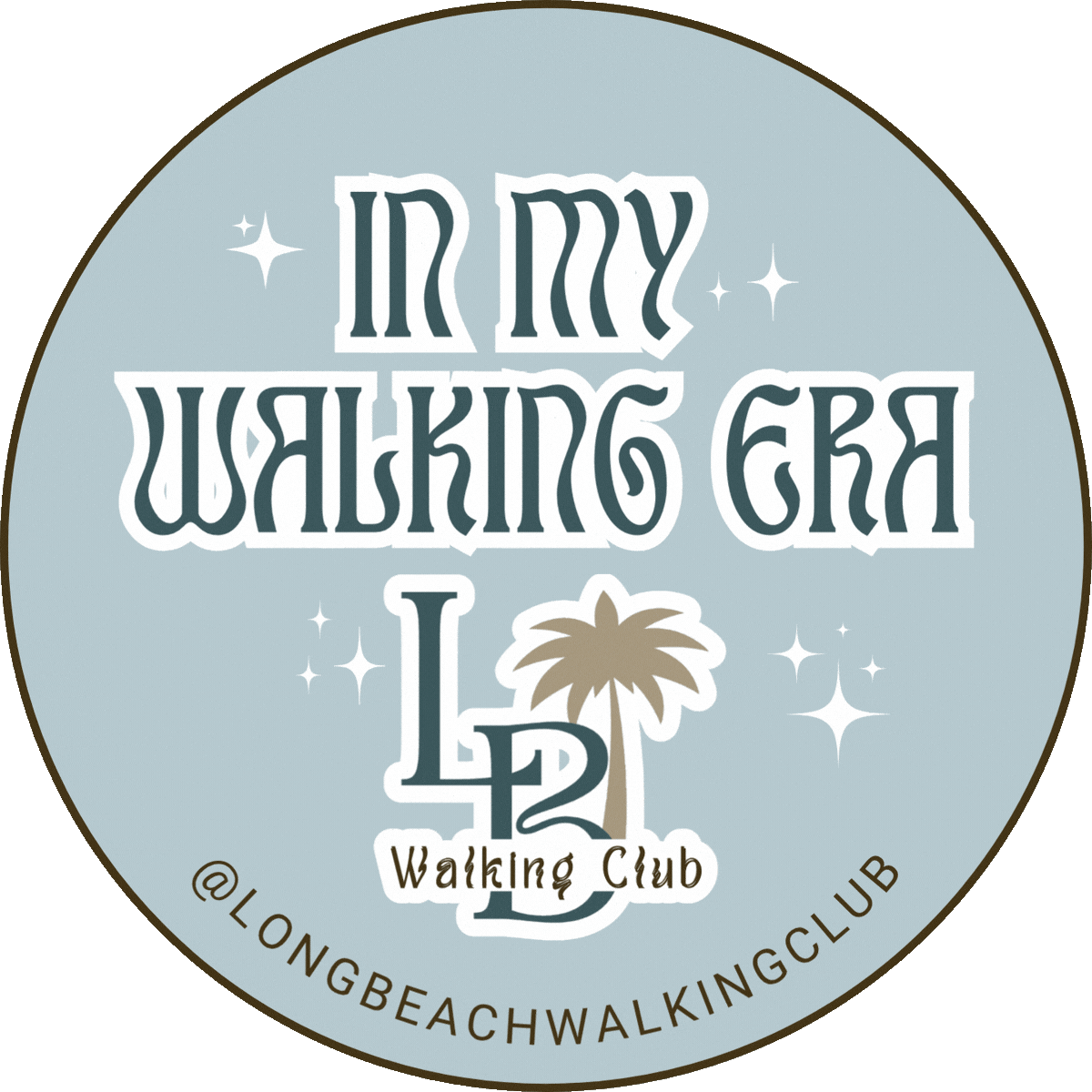 Sticker by Long Beach Walking Club