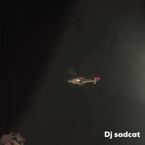 Helicopter GIF by dj sadcat