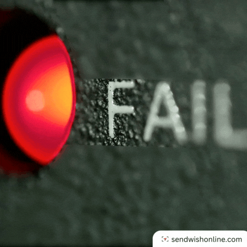 Art Fail GIF by sendwishonline.com