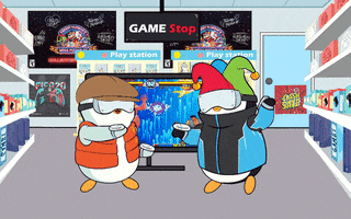 Video Games Fun GIF by Pudgy Penguins