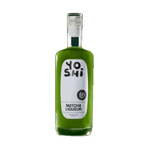 Cocktail Bar Nyc Sticker by YOSHI Matcha Liqueur