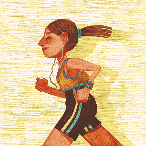 Exercise Running GIF by Carlotta Notaro - Find & Share on GIPHY