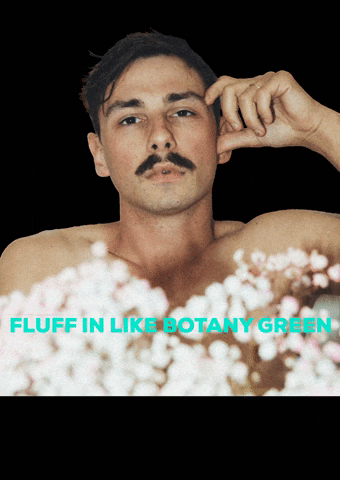 Botany-Green gay flowers blooms gay boy GIF