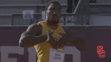 Southern Cal Track GIF by USC Trojans