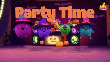 Halloween Dancing GIF by Sunny Bunnies