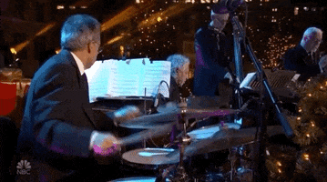 brett eldredge drummer GIF by NBC
