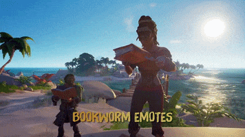 Books Pirate GIF by Sea of Thieves