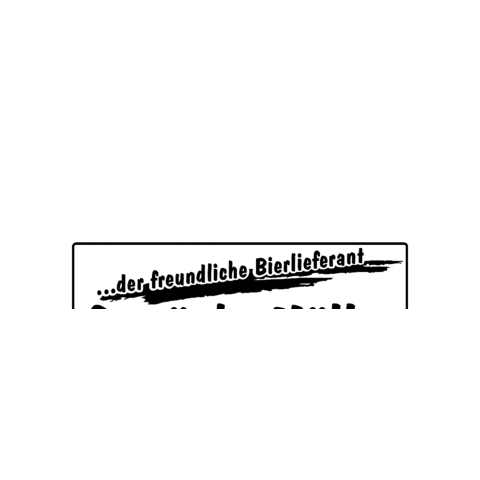 Freundlicherbierlieferant Sticker by Getränke Müller Oberwambach