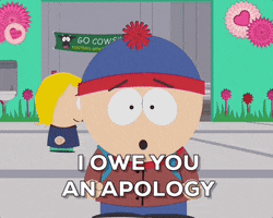 Sorry Valentines GIF by South Park