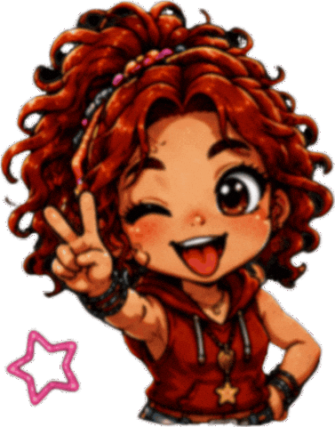 Star Wink Sticker by mickeykismet