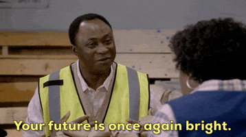 Bright Future Reaction GIF by CBS