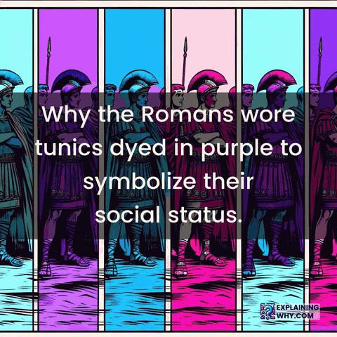 Ancient Rome Dye GIF by ExplainingWhy.com