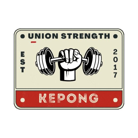 Union-Strength Sticker