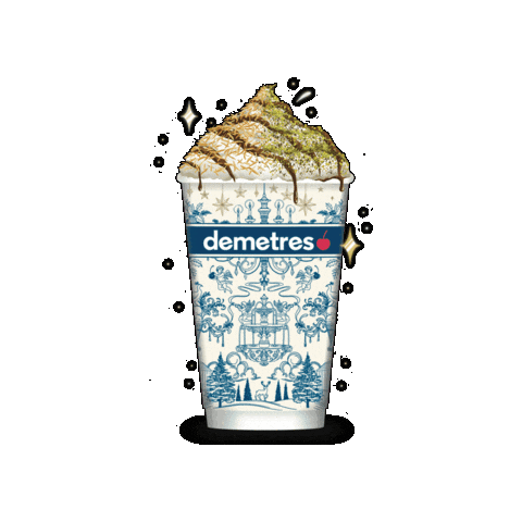 Hot Chocolate Desserts Sticker by Demetres