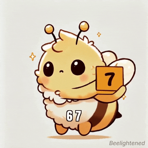 6 7 Spin GIF by Beelightened