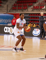 Basketball Shoot GIF by Rouen Métropole Basket