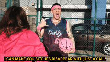 Basketball Disappear GIF by petey plastic