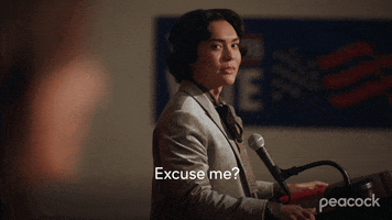 Excuse Me What GIF by PeacockTV