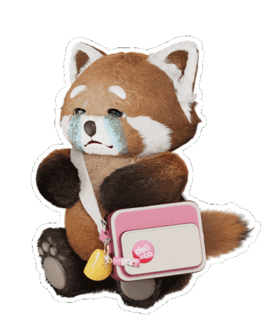 Tanuki Sticker by DeliandCo
