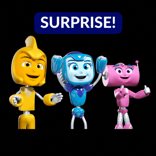 Happy Surprise Surprise GIF by Blue Studios