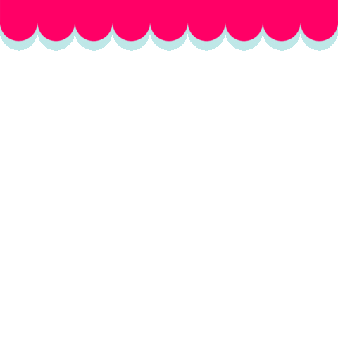 Gordijn Sticker by Cupcakedozen.nl