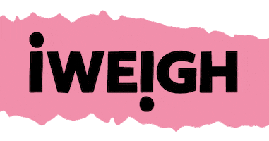 I Weigh Sticker