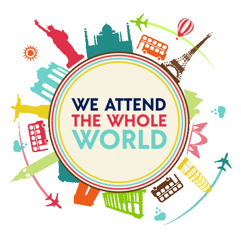 World Sticker by Grafstock Festas