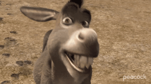 Shrek Smile GIF by PeacockTV - Find & Share on GIPHY