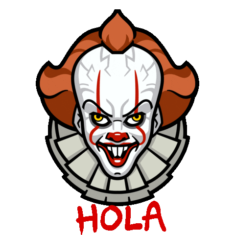Spanish Hello Sticker by IT Movie