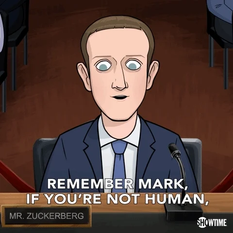 Mark Zuckerberg GIF by Our Cartoon President