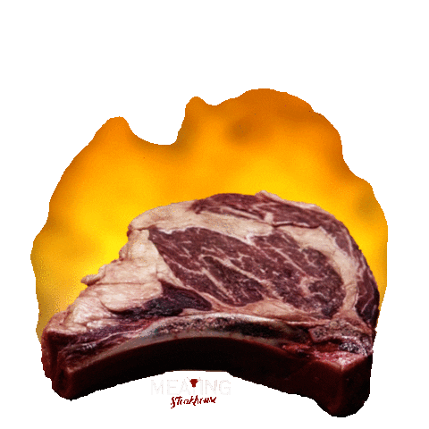 Rib Eye Restaurant Sticker by Meating Steakhouse