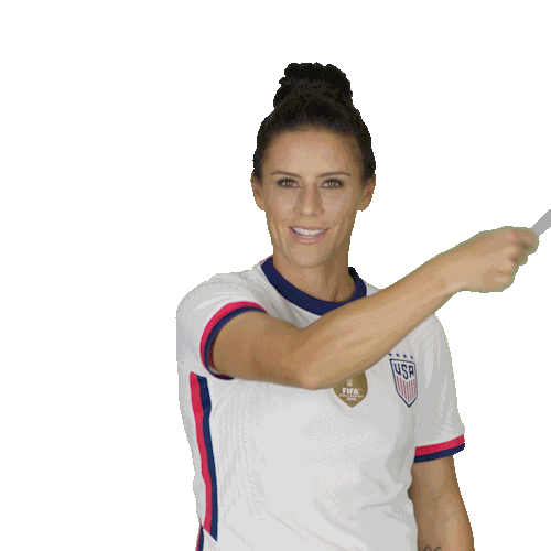 Ali Krieger Football Sticker by U.S. Soccer Federation for iOS & Android |  GIPHY