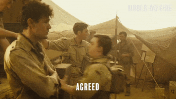 World On Fire Agree GIF by Mammoth Screen