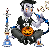 MeduzaTobacco meduza hookah Sticker