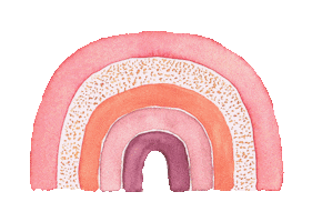 Pink Rainbow Sticker