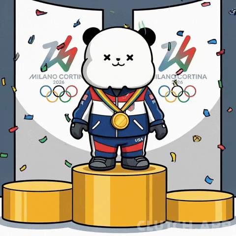 Excited Gold Medal GIF by Kanpai Pandas