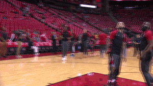 Warms Up Let&#39;S Go GIF by NBA