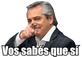 Alberto Fernandez Debate Sticker by Frente Renovador