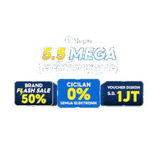 Shopee 55 Sticker by Shopee Indonesia