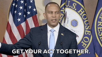 Government Shutdown Get Your Act Together GIF by GIPHY News