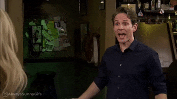 Always Sunny Reaction GIF by hero0fwar