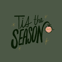 Tis The Season Holiday GIF by BrittDoesDesign