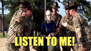 usarmy army listen military soldier GIF