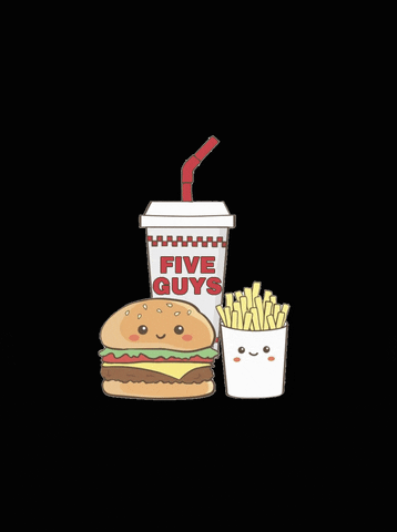 FiveGuys_ES comida fries guys five GIF