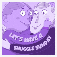Snuggling Happy Sunday GIF by 48 Hr Project — Vol 5.