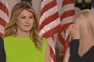 Staring Melania Trump GIF by Election 2020
