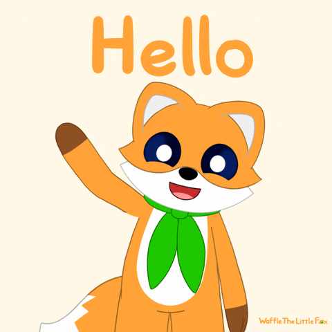 Happy Red Fox GIF