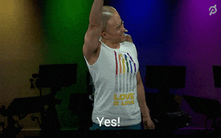 Happy Yes GIF by Peloton