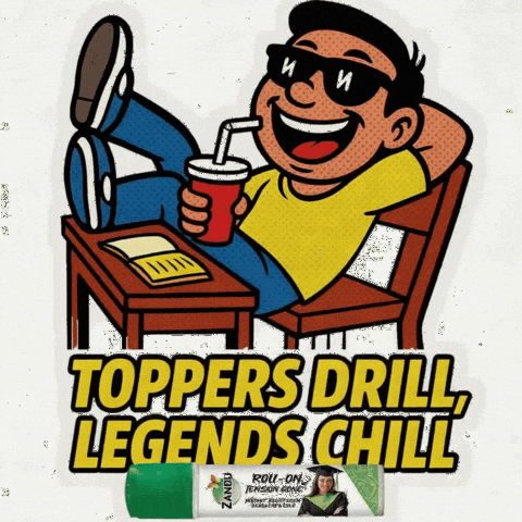 Student Tension GIF by Zandu Pain Relief