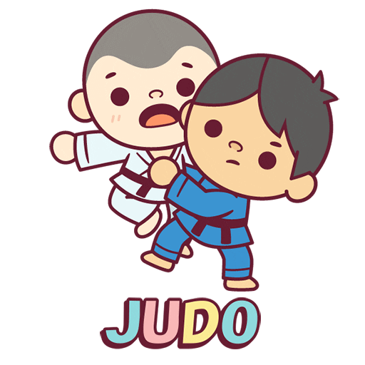 Martial Art Judo Sticker by Embajada del Japón en Argentina